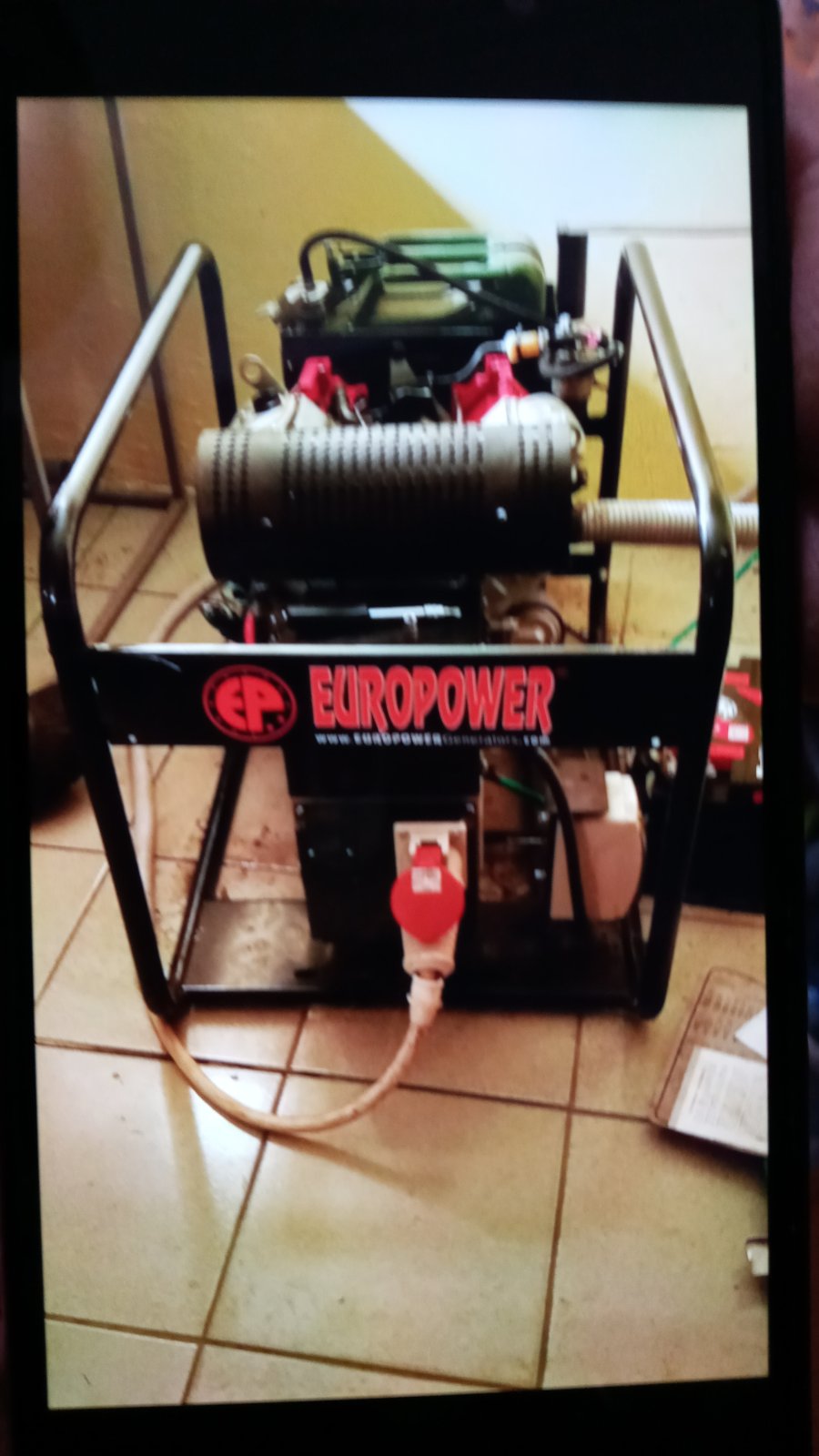 Генератор Europower EP10000E
