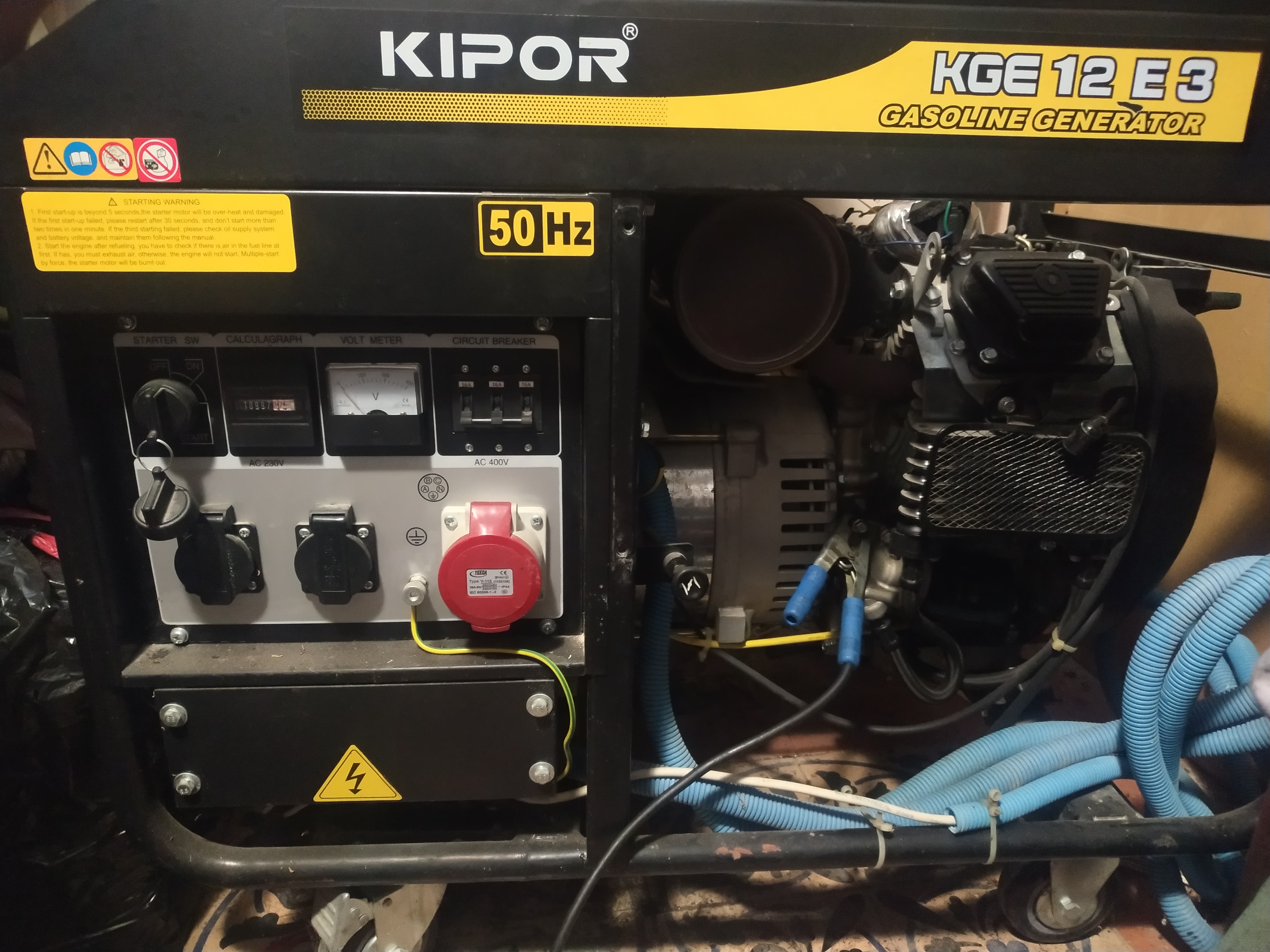 Kipor KGE12E 3