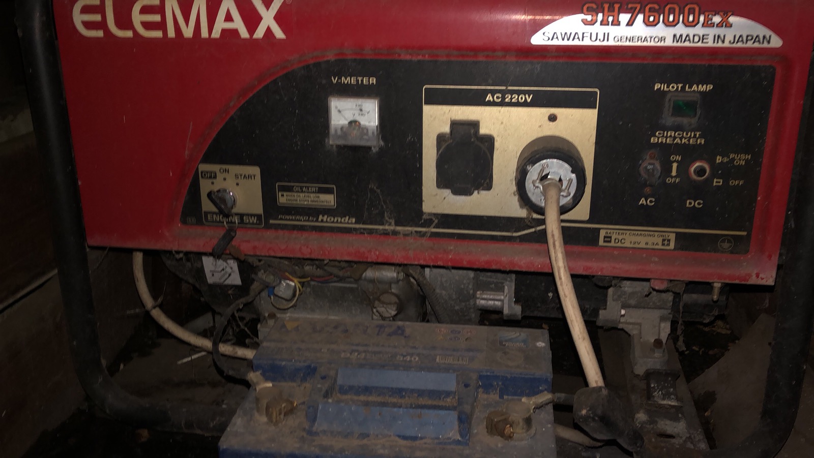 Генератор Honda Elemax SH7600EX