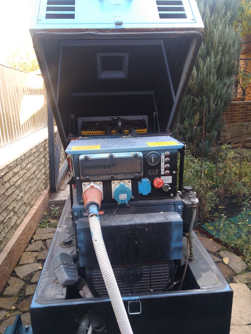 Дизель генератор Geko 15001 в кожухе