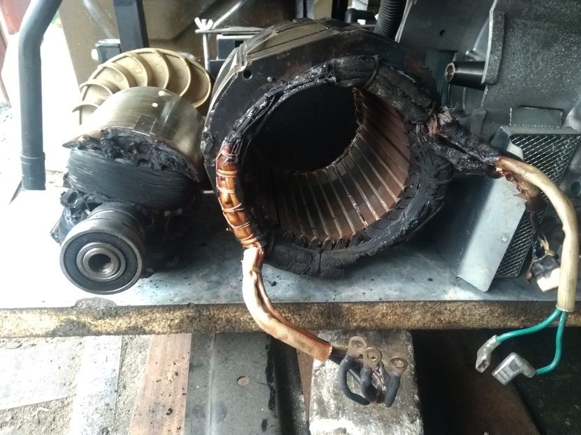 Сгорел генератор Firman FPG7800E2