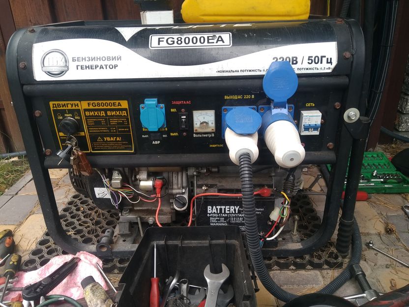 Генератор Forte FG8000EA