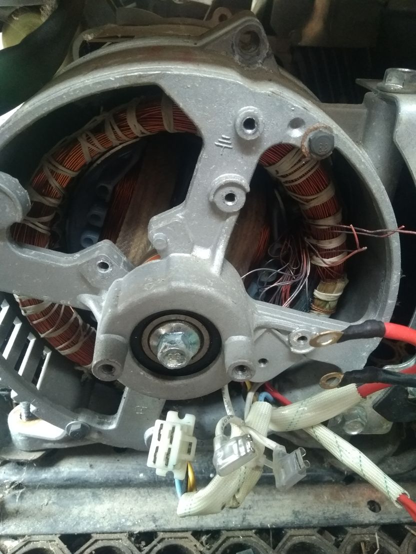 Forte FG8000EA сгорел статор