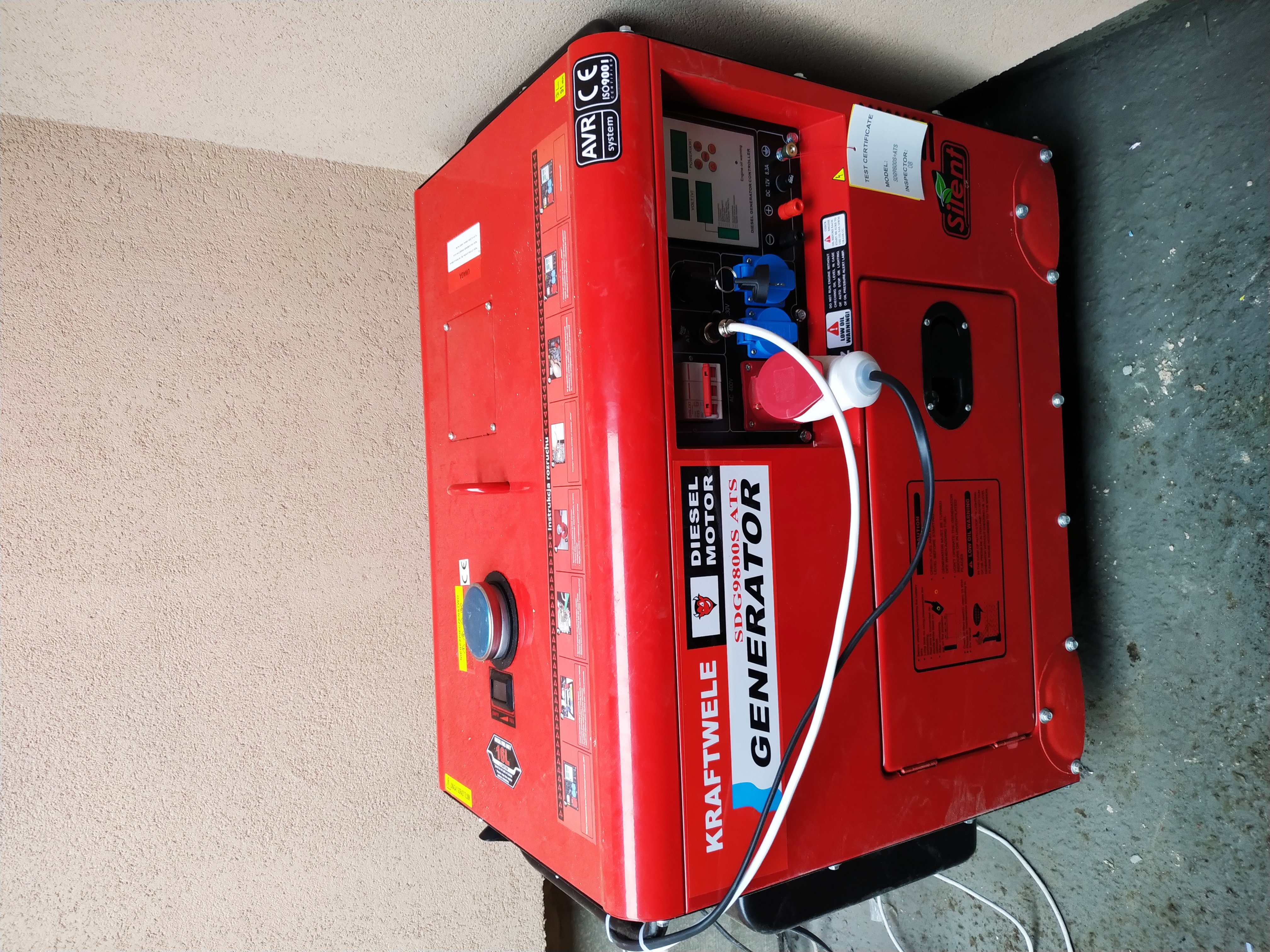 Diesel generator kraftwele