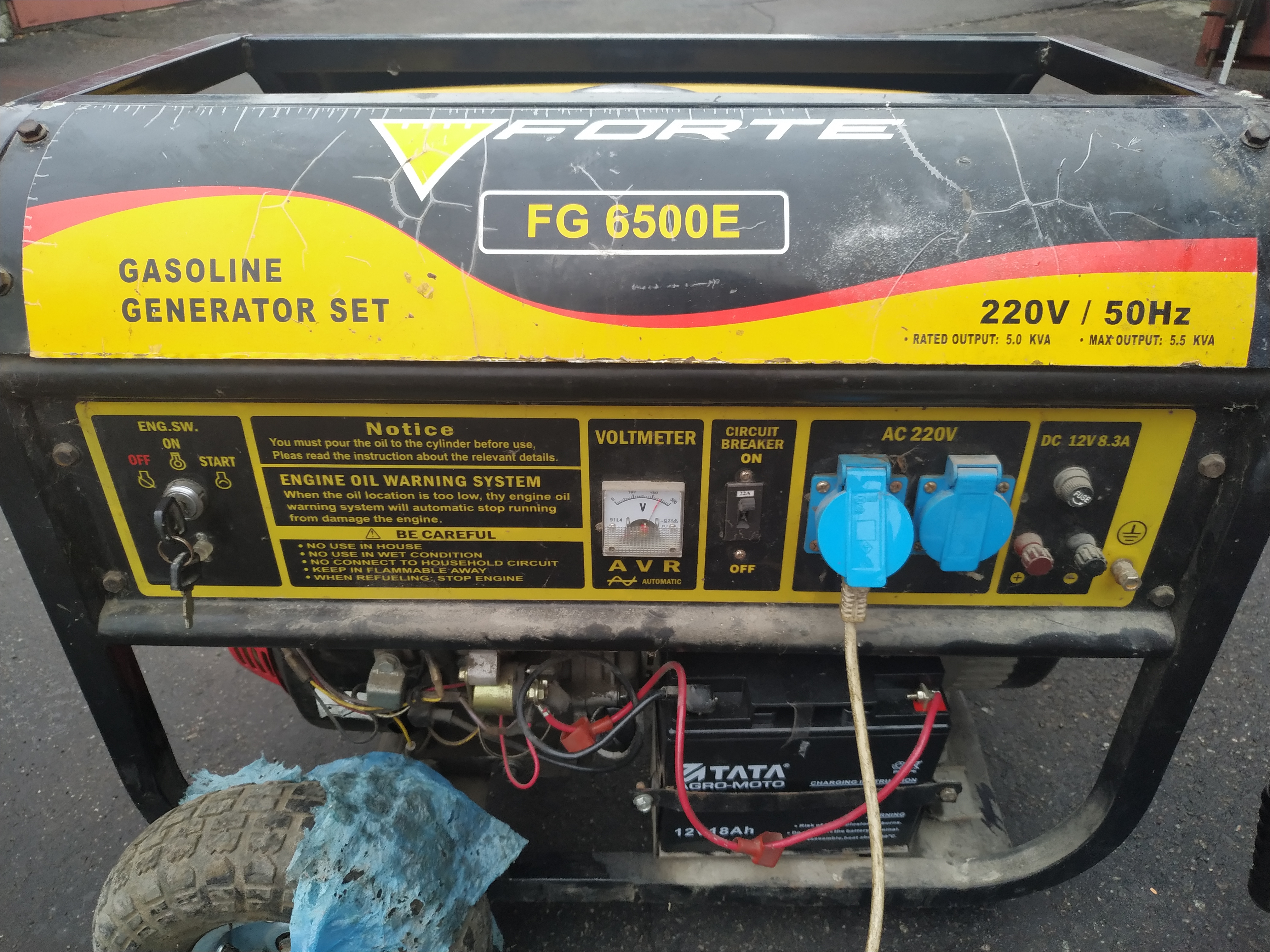 Forte FG6500E не заводится